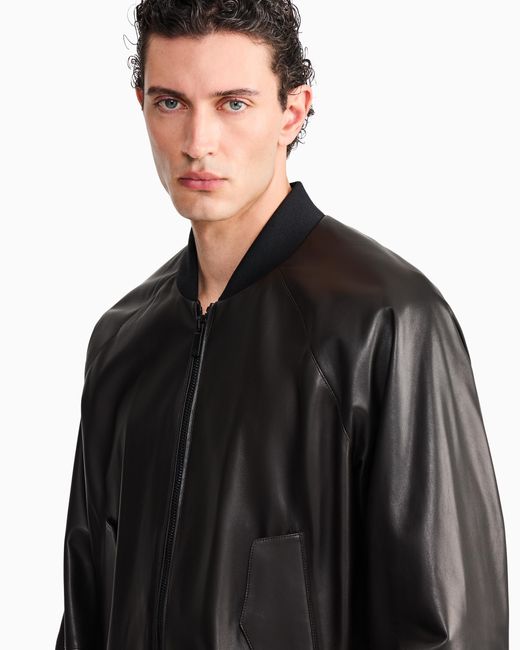 Giorgio Armani Gray Blouson Jacket Regular Fit for men