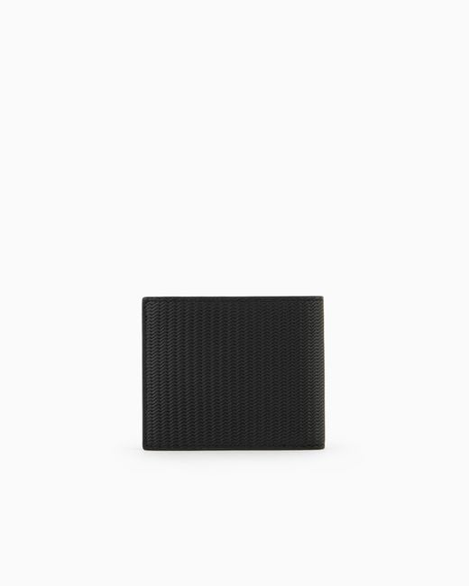 Giorgio Armani Black Bi-Fold Wallet for men