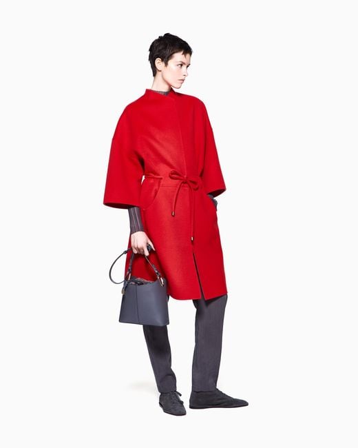 Cappotto di Giorgio Armani in Red