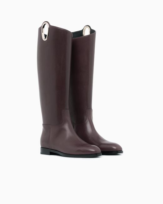 Giorgio Armani Brown Boot