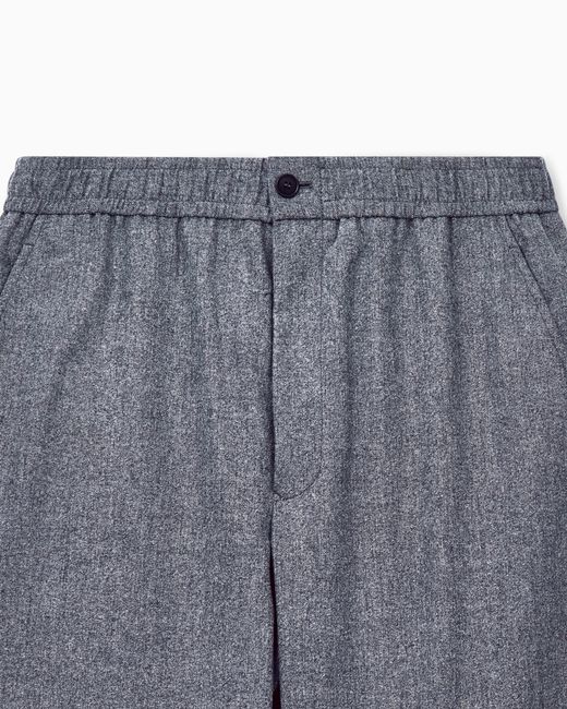 Giorgio Armani Blue Oversized Trousers for men