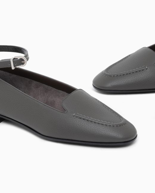 Giorgio Armani White Ballet Flat