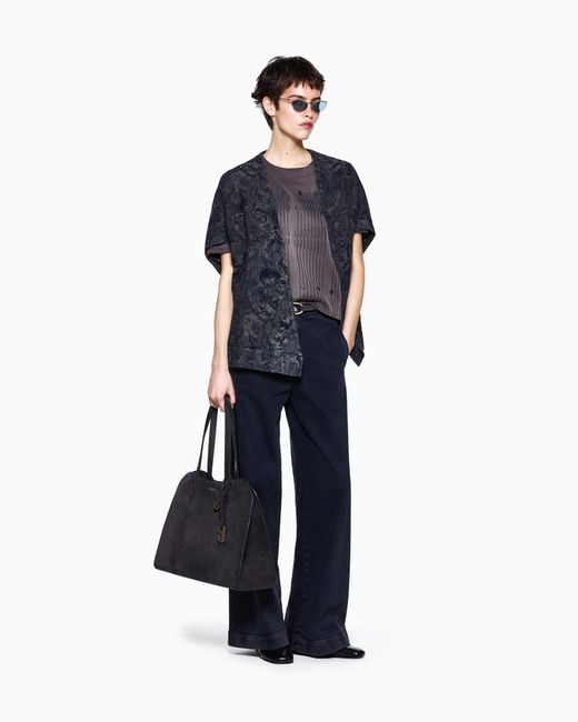 Giorgio Armani Black Shoulder Bag