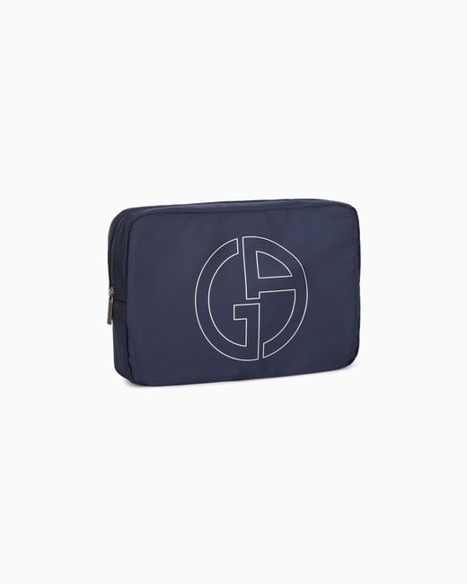 Giorgio Armani Blue Logo Swimsuit for men