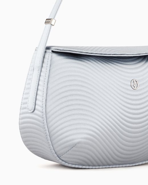 La Prima Borsa A Mano di Giorgio Armani in White