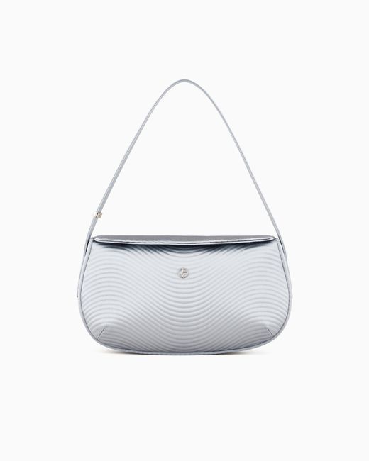 La Prima Borsa A Mano di Giorgio Armani in White