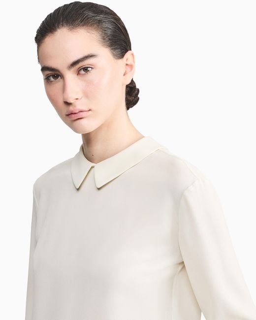Giorgio Armani White Armani/Archivio Fw1990 Blouse