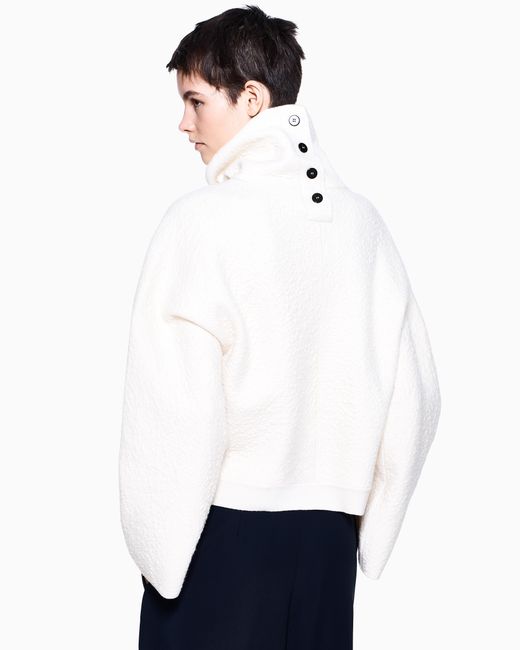 Giorgio Armani White Knit Jumper