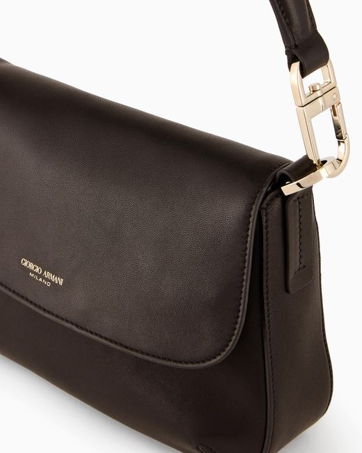 Giorgio Armani Black Small La Prima Soft Bag