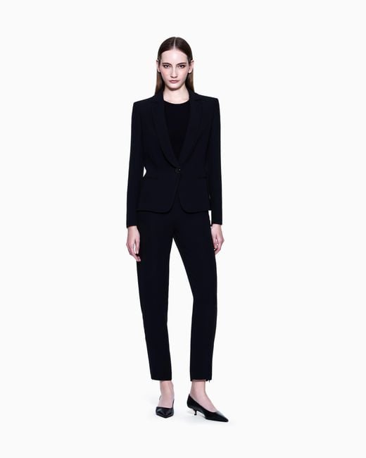 Giorgio Armani Black Cigarette Pants