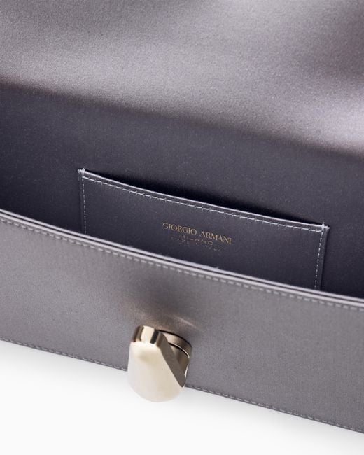Giorgio Armani White Clutch Handbag
