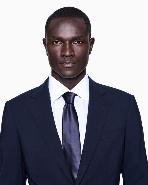 Giorgio Armani White Regular-Fit Luxury Cotton Shirt for men