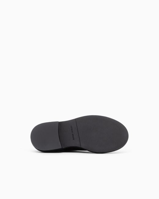 Giorgio Armani Black Slippers for men
