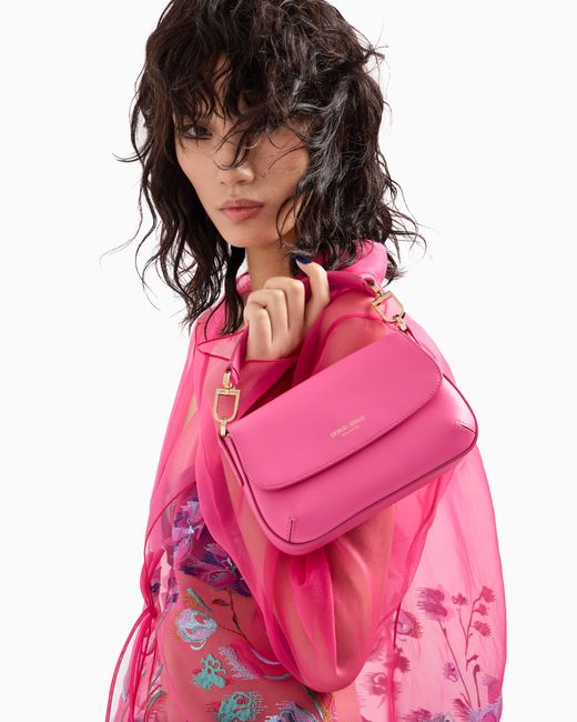 Giorgio Armani Pink Mini La Prima Soft Bag