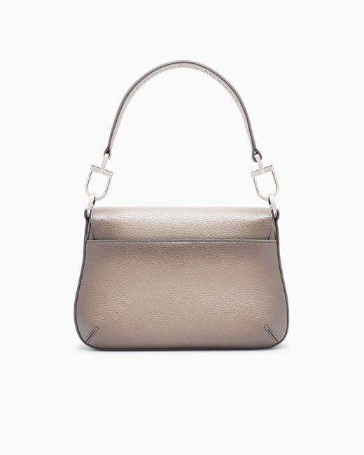 Giorgio Armani Gray Small La Prima Soft Bag