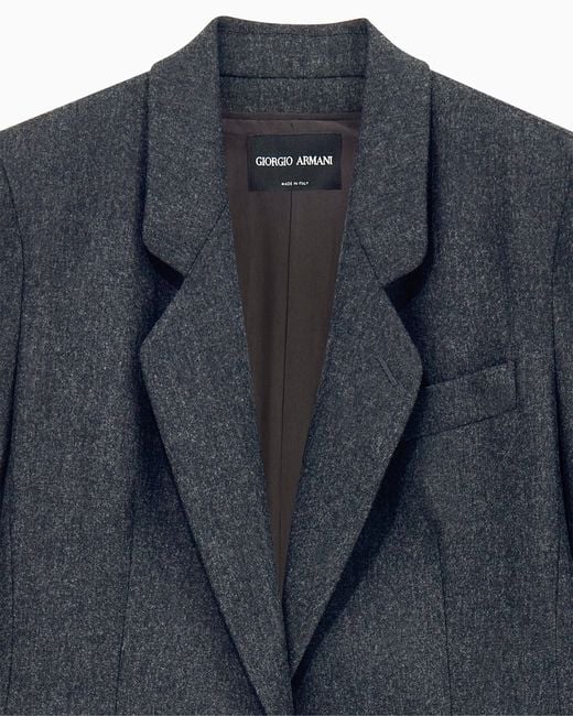 Giorgio Armani Blue Blazer Regular Fit