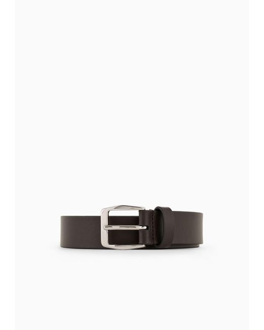 Giorgio armani leather belt deals