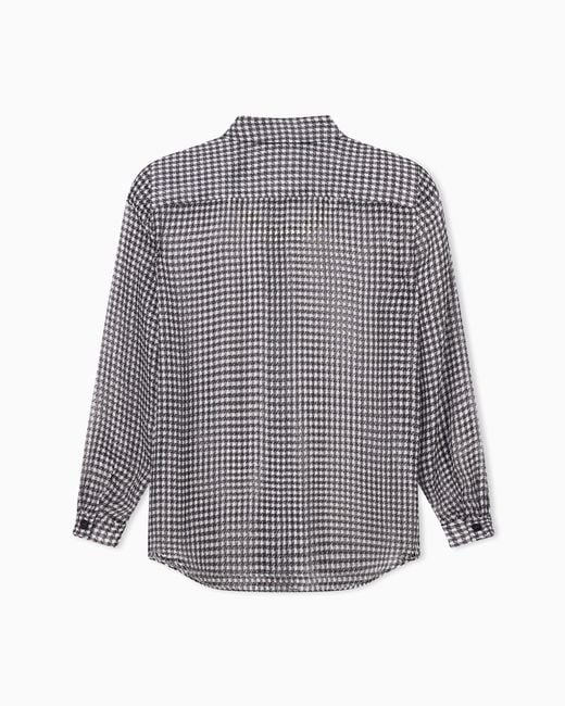 Giorgio Armani Gray Armani/Archivio Ss1983 Shirt