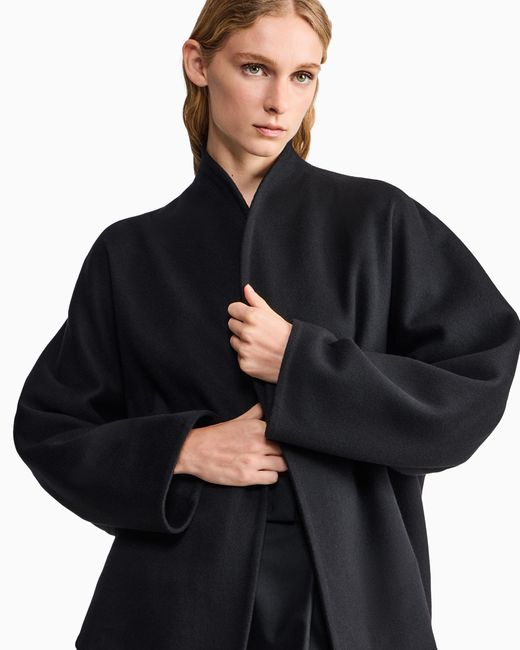 Giorgio Armani Blue Pea Coat