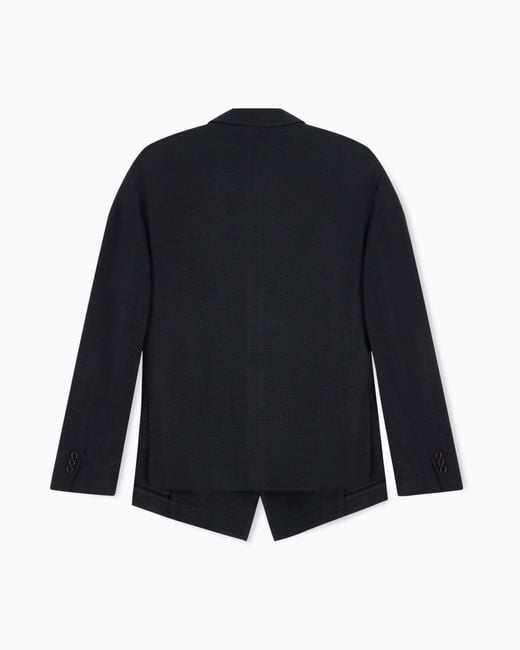 Giorgio Armani Blue Blazer Regular Fit for men