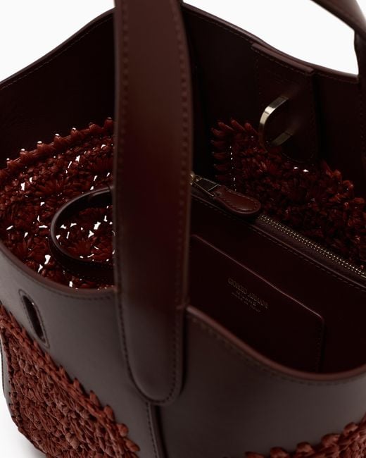 Giorgio Armani Brown Small Handbag