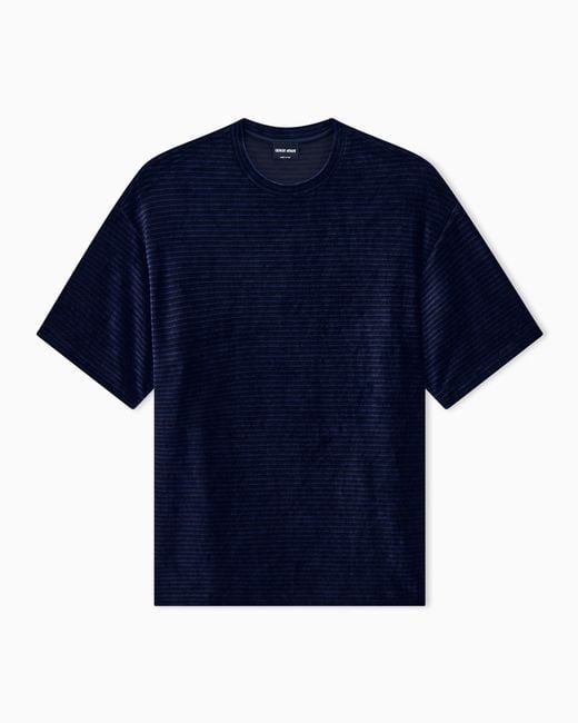 Giorgio Armani Blue T-Shirt Regular Fit for men