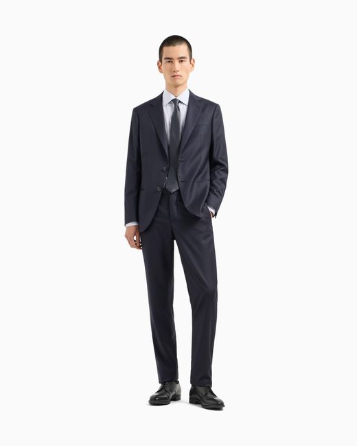Giorgio Armani Men's Blue Soho Line Single-Breasted Suit