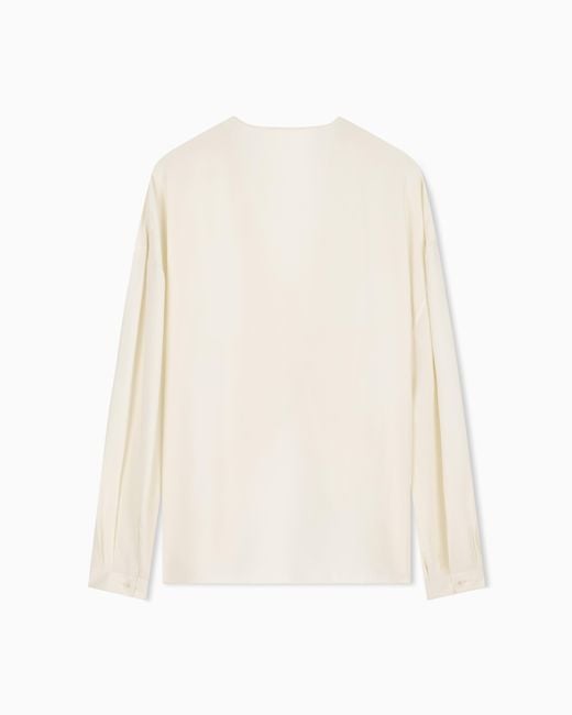 Giorgio Armani White Armani/Archivio Ss1990 Blouse