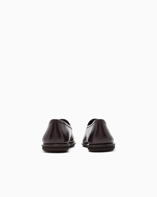 Giorgio Armani Brown Slip-On Loafer for men