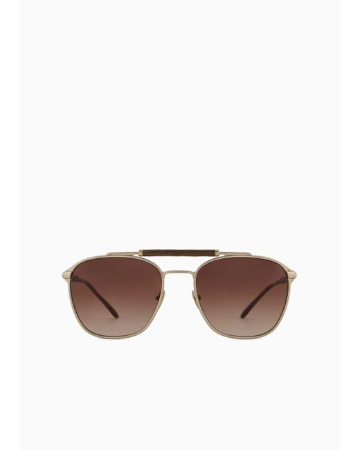Gafas De Sol Cuadradas Giorgio Armani de hombre de color Brown