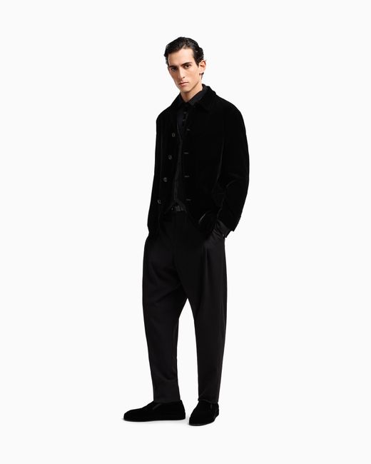 Giorgio Armani Black Giorgio's Single-Breasted Waistcoat for men