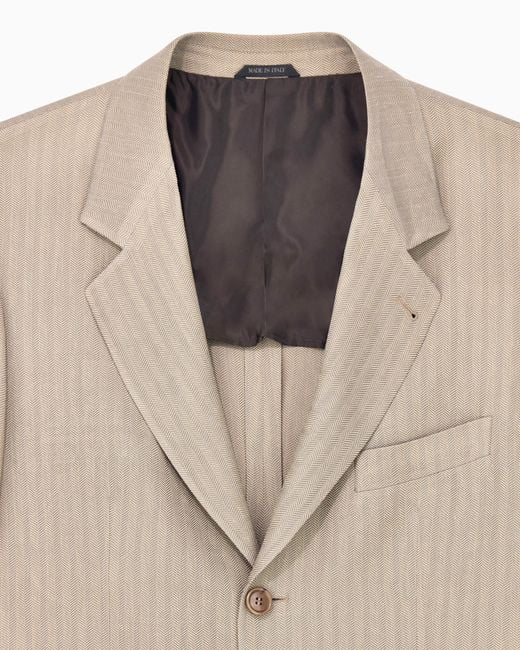 Giorgio Armani Natural Armani/Archivio Ss1994 Single-Breasted Jacket for men