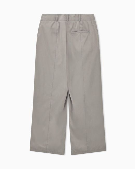 Giorgio Armani Gray Trousers Oversized for men