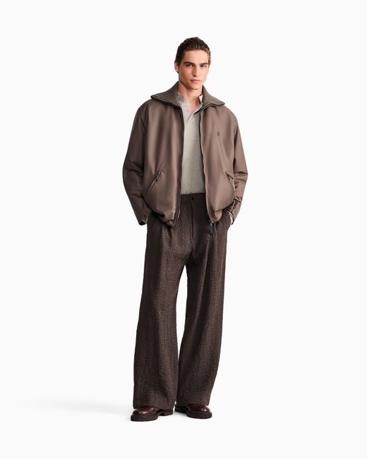 Giorgio Armani Gray Polo Shirt Regular Fit for men