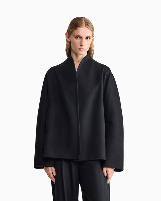 Giorgio Armani Blue Pea Coat