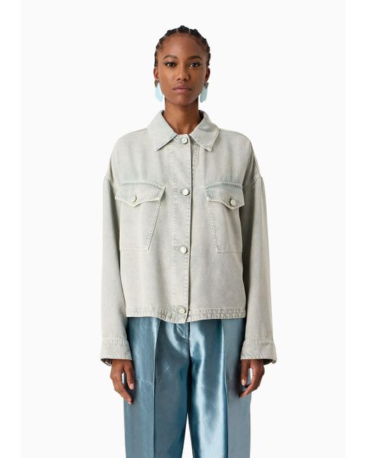 Giorgio armani shop denim jacket