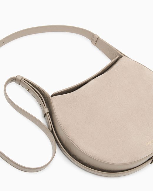 Giorgio Armani White Large Shoulder Bag