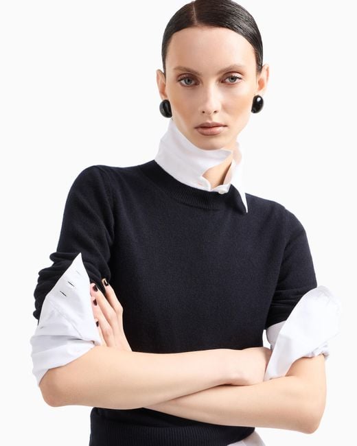 Giorgio Armani White Button-Down Shirt