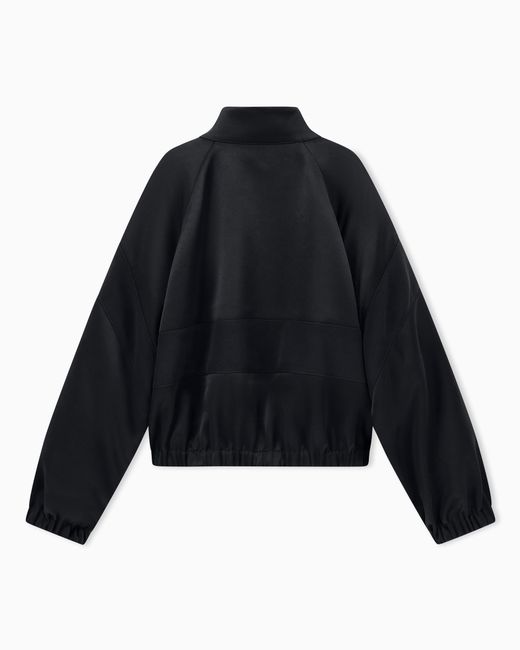 Giorgio Armani Black Caban Coat