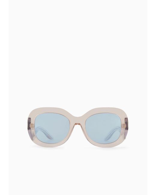 Giorgio Armani Blue Ovale Sonnenbrille