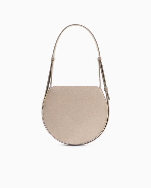 Giorgio Armani White Large Shoulder Bag