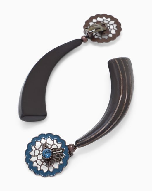 Giorgio Armani Blue Earrings