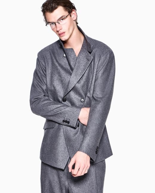 Giorgio Armani Gray Suit Regular Fit for men