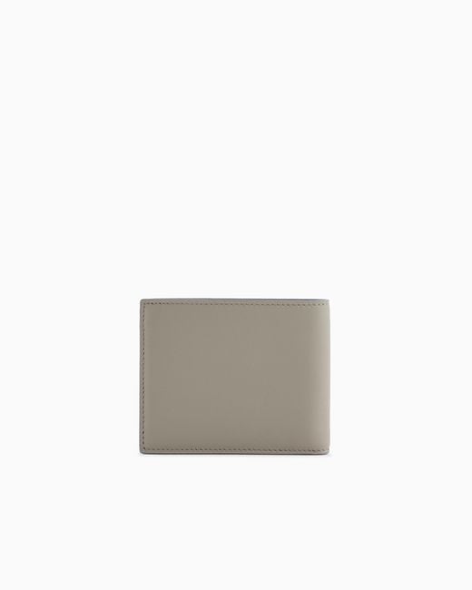 Giorgio Armani Gray Bi-Fold Wallet for men