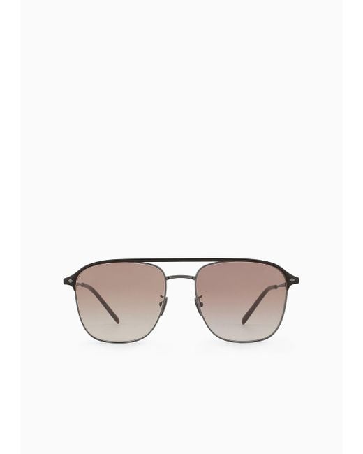 Giorgio Armani Multicolor Square Sunglasses for men