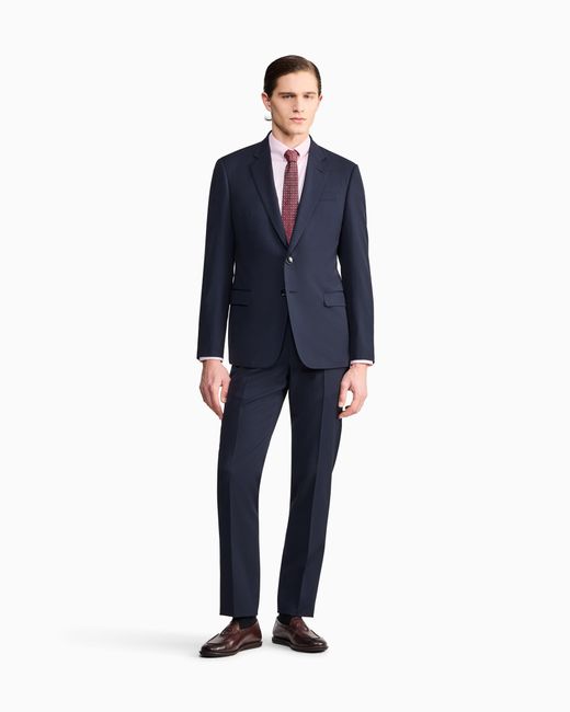 Giorgio Armani Pink Cotton Twill Shirt for men