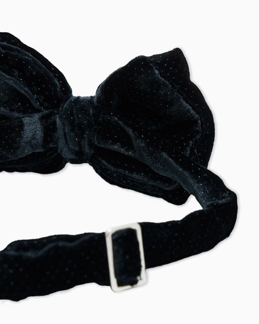 Giorgio Armani Black Bow Tie Giorgio's for men