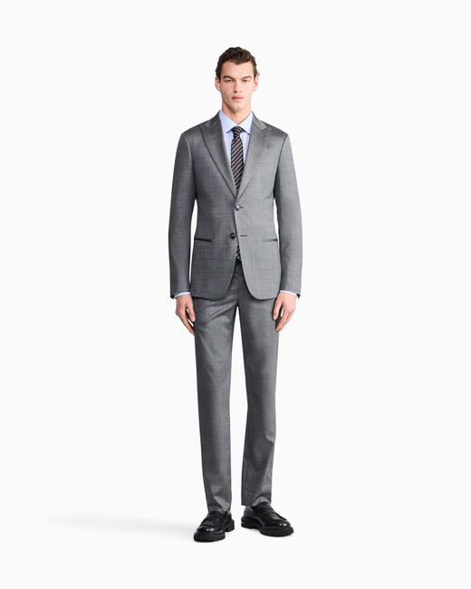 Giorgio Armani Gray Soho Line Single-Breasted Suit for men