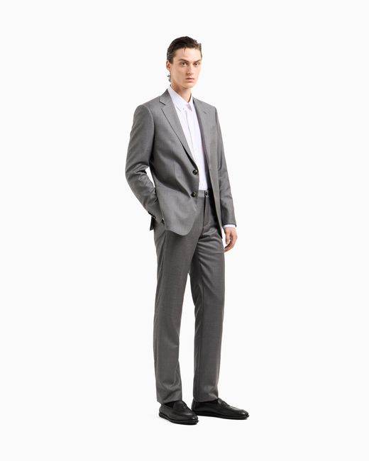 Giorgio Armani Gray Soho Line Single-Breasted Suit for men