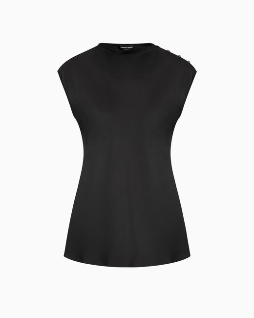 Giorgio Armani Black Blouse